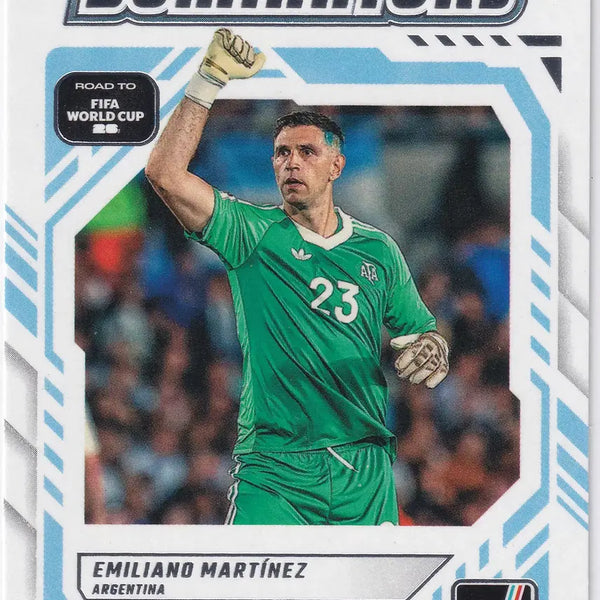 [BUNJANG] Emiliano Martinez 25-26 Donruss Dominators Insert #17 Soccer Card / 에밀리아노 마르티네즈 도미네이터즈 인서트 25-26돈러스