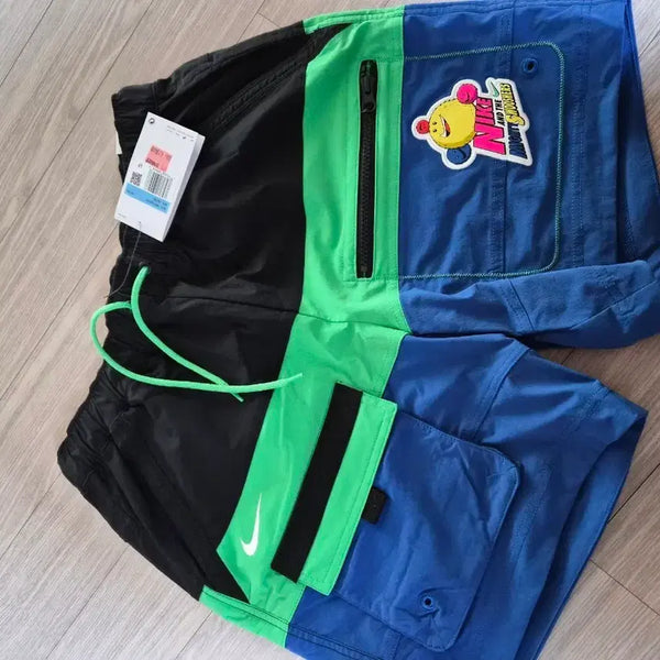 [BUNJANG] Nike Multi-Color Swoosh Shorts Medium / 나이키 멀티 컬러 스우시 쇼츠 m사이즈