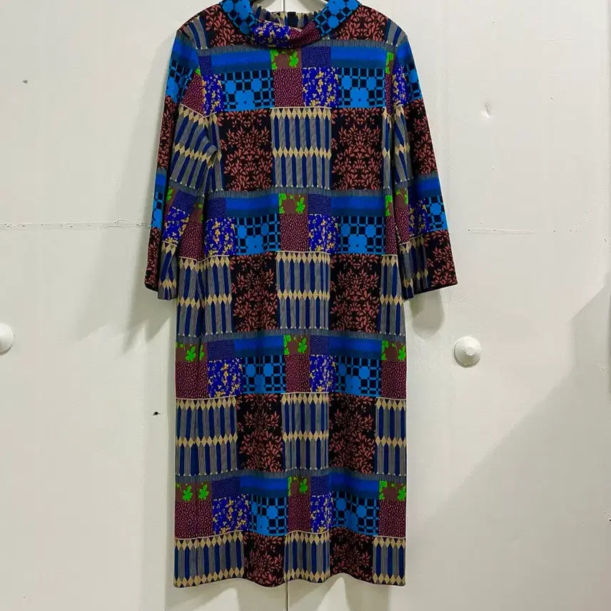[BUNJANG] Etro Patterned Midi Dress Size 42 / 에트로 원피스 42