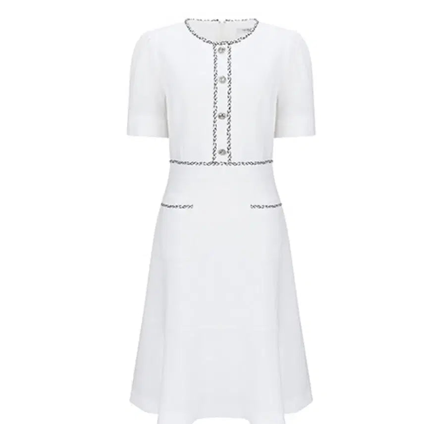 [BUNJANG] Co.ompanya Short Sleeve Dress / 꼼빠니아 반팔 원피스