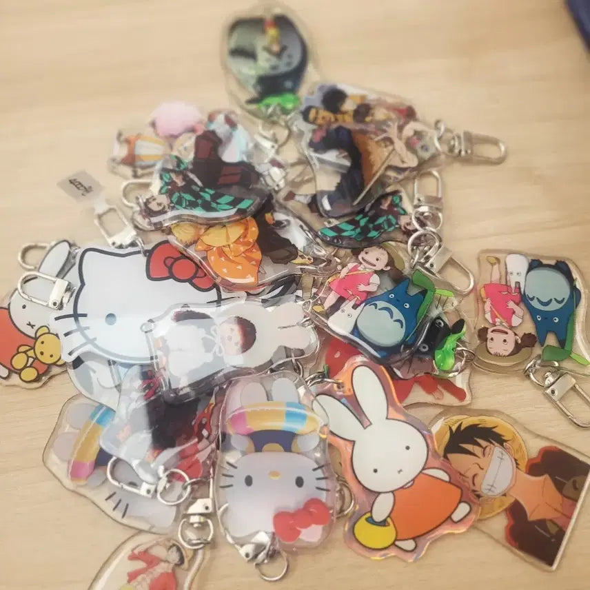 [BUNJANG] Anime Character Acrylic Keychain / 애니메이션 캐릭터 아크릴 키링