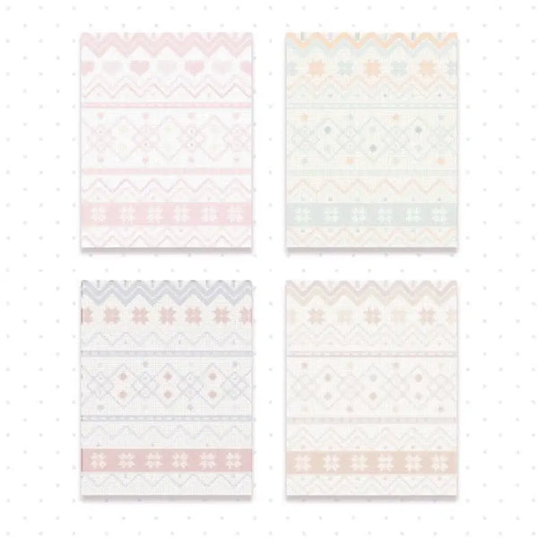 [BUNJANG] Tetrapot Melon Tea Cozy Winter Memo Pad Stickers / [테트라포트멜론티] 포근한 겨울 모조지띵 메모지 스티커