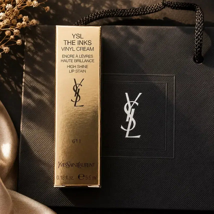 [BUNJANG] Yves Saint Laurent The Vinyl Cream Lip Stain 5.5ml, Shade 611 / 입생로랑 더 잉크 바이닐 크림 5.5ml 611호