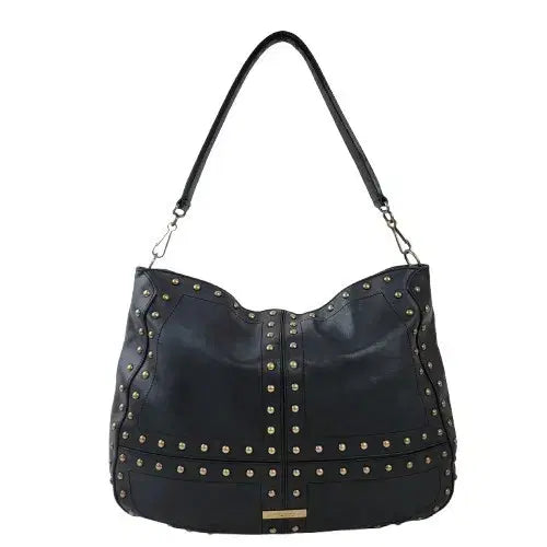 [BUNJANG] Burberry Prorsum Black Leather Studded Hobo Bag / 정품 버버리 프로섬 블랙 레더 스터드 호보백
