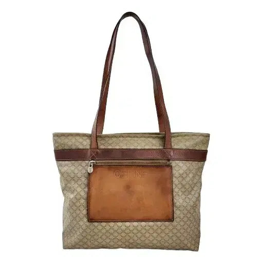[BUNJANG] Celine Vintage Macadam Canvas Shoulder Bag / 정품 셀린느 빈티지 마카담 캔버스 숄더백