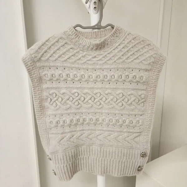 [BUNJANG] Time Cashmere Knit Vest / 타임 캐시미어 니트 조끼(1회 착용)