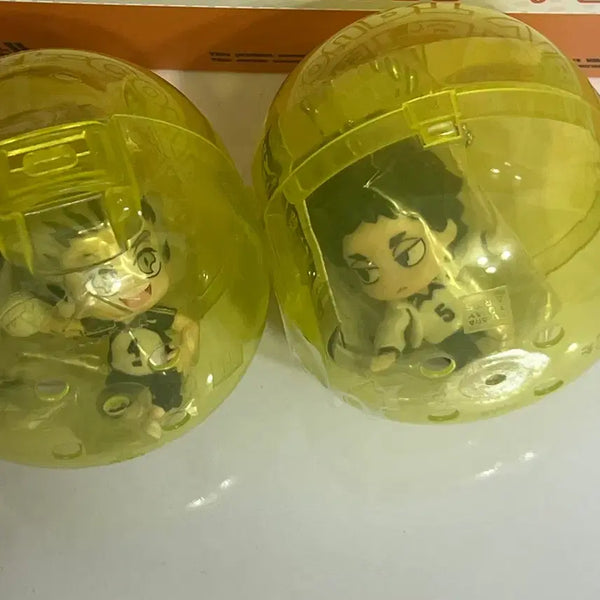 [BUNJANG] Haikyuu!! Bokuto Koutarou & Akaashi Keiji Deformed Figure Gacha Set / 하이큐 보쿠토 아카아시 데포르메 피규어 가챠 세트