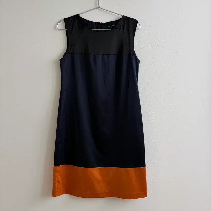 [BUNJANG] Theory 100% Silk Sleeveless Midi Dress / 띠어리 실크100 민소매 원피스