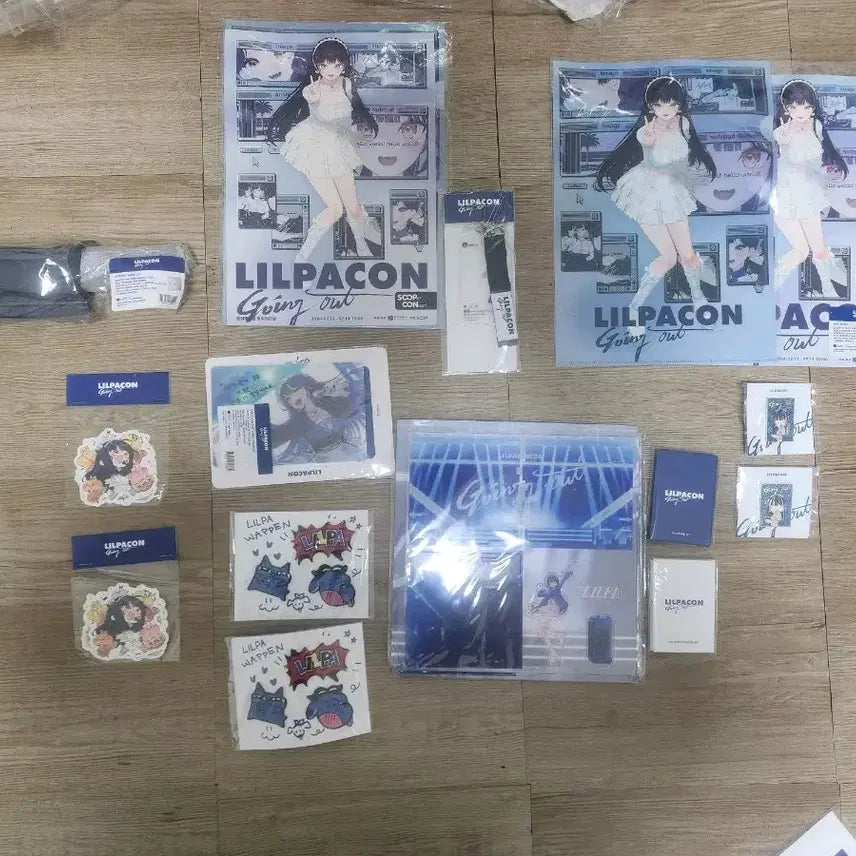 [BUNJANG] Vocaloid Lilpa K-pop Goods Bundle Set / 릴파콘 굿즈 일괄