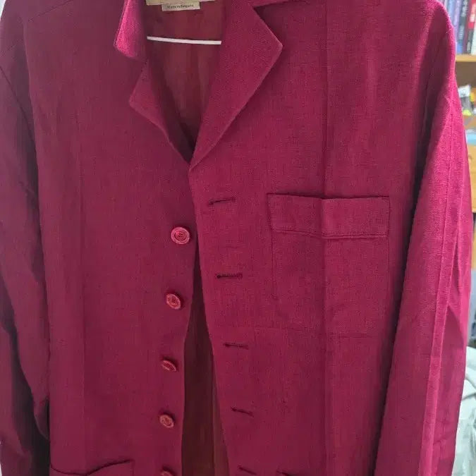 [BUNJANG] Gucci Burgundy Jacket Size 38 / 구찌 버건디 색상 자켓 38사이즈