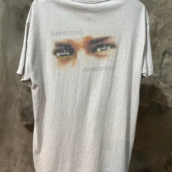 [BUNJANG] Saint Michael Academy Eyes T-Shirt / 세인트 마이클 Saint Mxxxxxx Academy Eyes 반팔