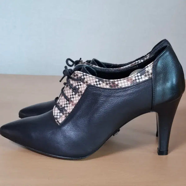 [BUNJANG] Daks Women's Boots Heels Size 235 (US 6.5) / 닥스 37 약235 부티 힐