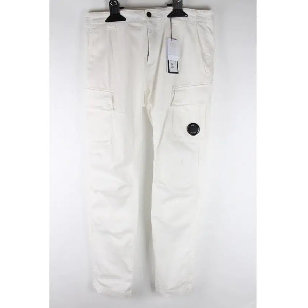 [BUNJANG] CP Company Lens Cargo Jogger Pants White 50 / [N급,당일발송]CP컴퍼니 렌즈 카고 조거 팬츠 화이트 50(32~34)