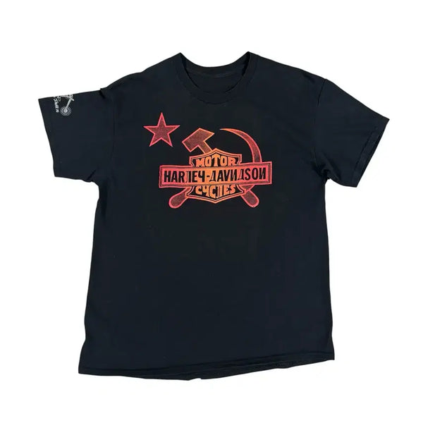 [BUNJANG] Vintage Harley Davidson Soviet Union T-Shirt / 빈티지 Harley Davidson 할리데이비슨 러시아 티셔츠