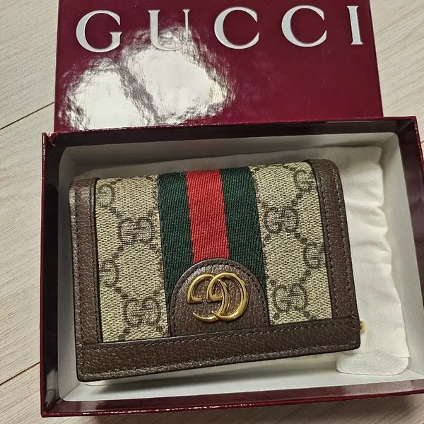[BUNJANG] Gucci Ophidia Bifold Wallet / 구찌 오피디아 반지갑