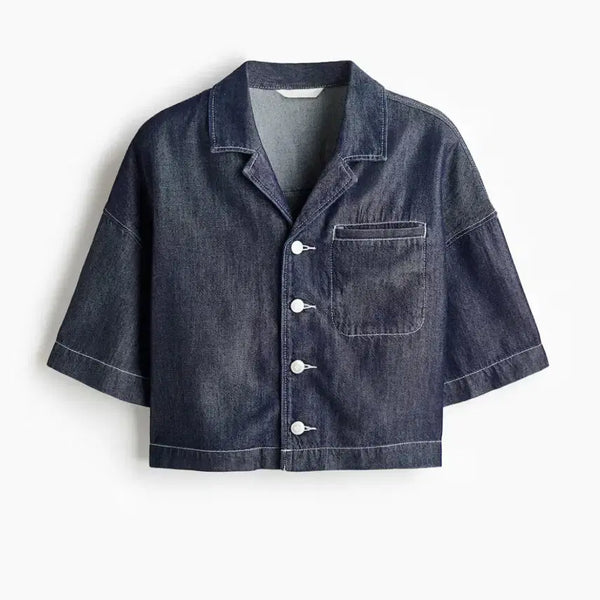 [BUNJANG] H&M Denim Shirt Jacket / H&M 데님셔츠 1300751 에이치앤엠 청자켓