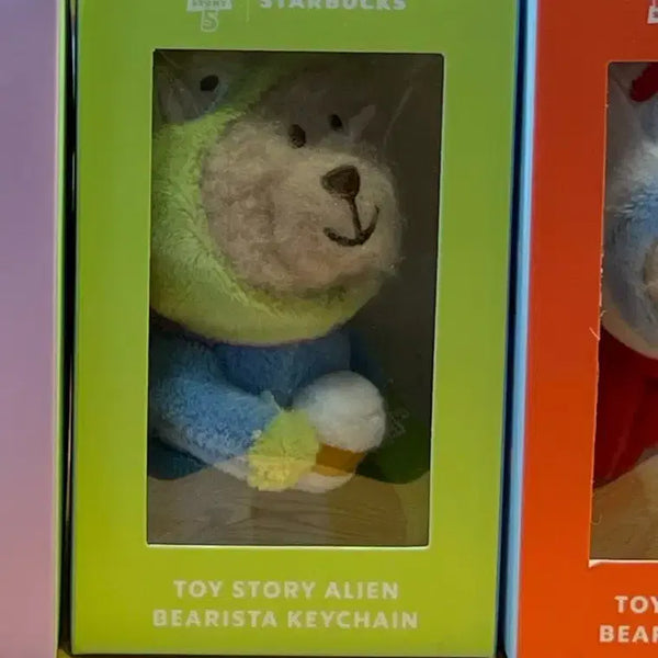 [BUNJANG] Starbucks Toy Story Alien Bearista Keychain / 스타벅스 토이 스토리 알린 베어리스타 키체인 키링