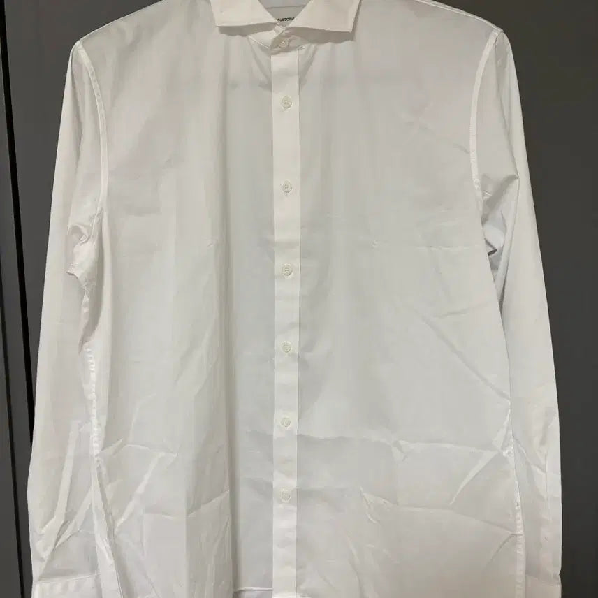 [BUNJANG] Customellow Dress Shirt White Size 110 / 커스텀멜로우 드레스 셔츠 화이트 110사이즈 판매합니다.[1회착용]