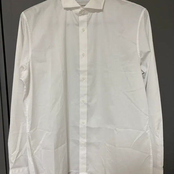 [BUNJANG] Customellow Dress Shirt White Size 110 / 커스텀멜로우 드레스 셔츠 화이트 110사이즈 판매합니다.[1회착용]