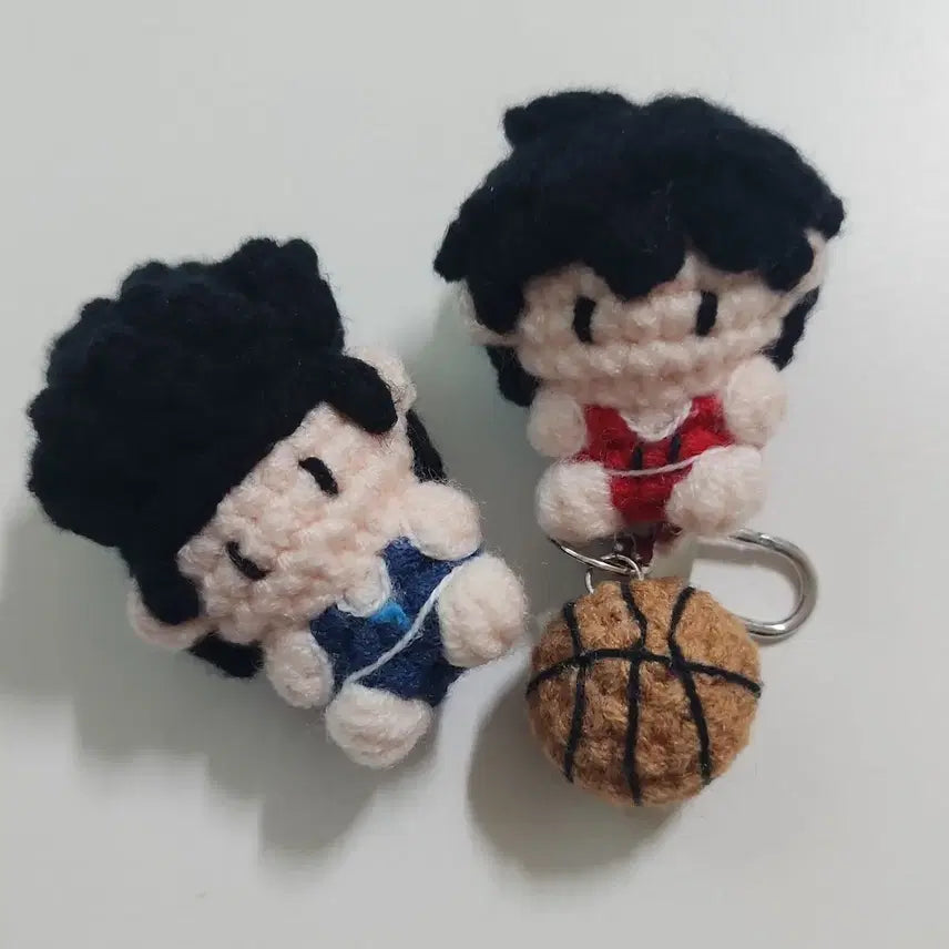 [BUNJANG] Slam Dunk Knitted Doll & Keychain / 슬램덩크 뜨개인형 뜨개키링