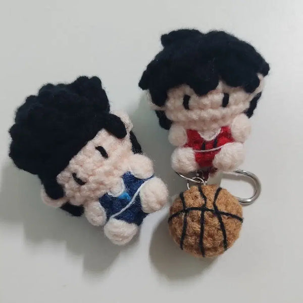 [BUNJANG] Slam Dunk Knitted Doll & Keychain / 슬램덩크 뜨개인형 뜨개키링