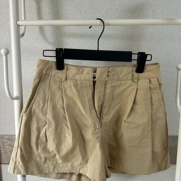 [BUNJANG] Beige Shorts / 베이지 반바지
