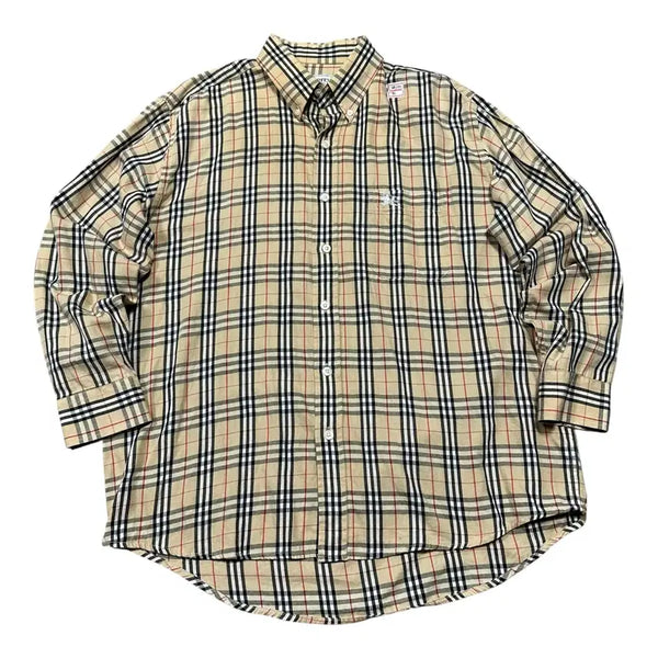[BUNJANG] Burberry Vintage Nova Check Shirt L / (바배) 버버리 빈티지 노바체크 셔츠