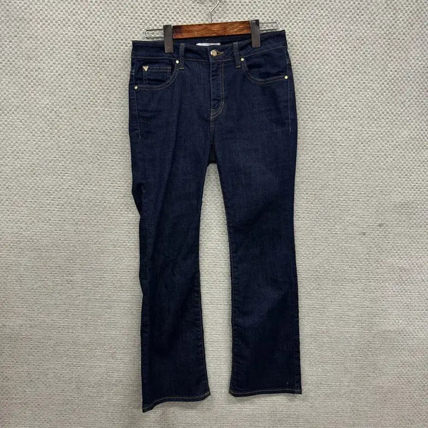 [BUNJANG] Guess Gold Button Span Denim Jeans 27 Inch / 게스 금장 스판 데님 청바지 27인치 D00341