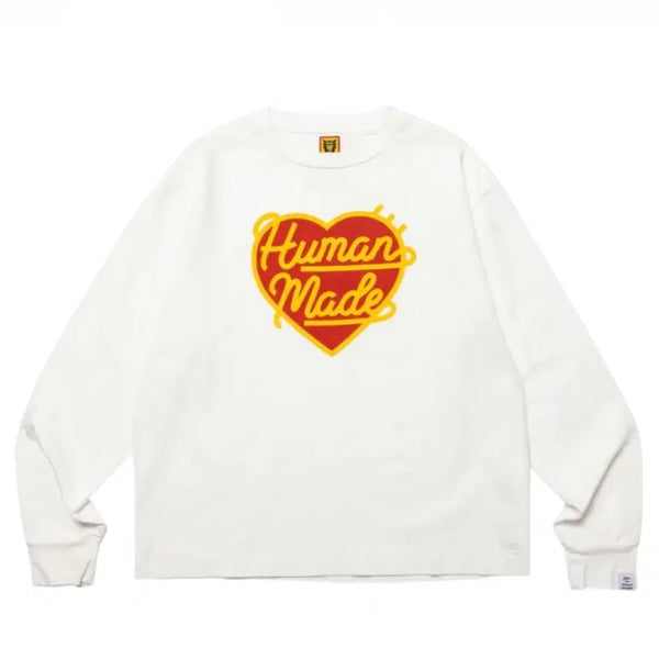 [BUNJANG] Human Made Heart Long Sleeve L / 휴먼메이드 하트 롱슬리브 L