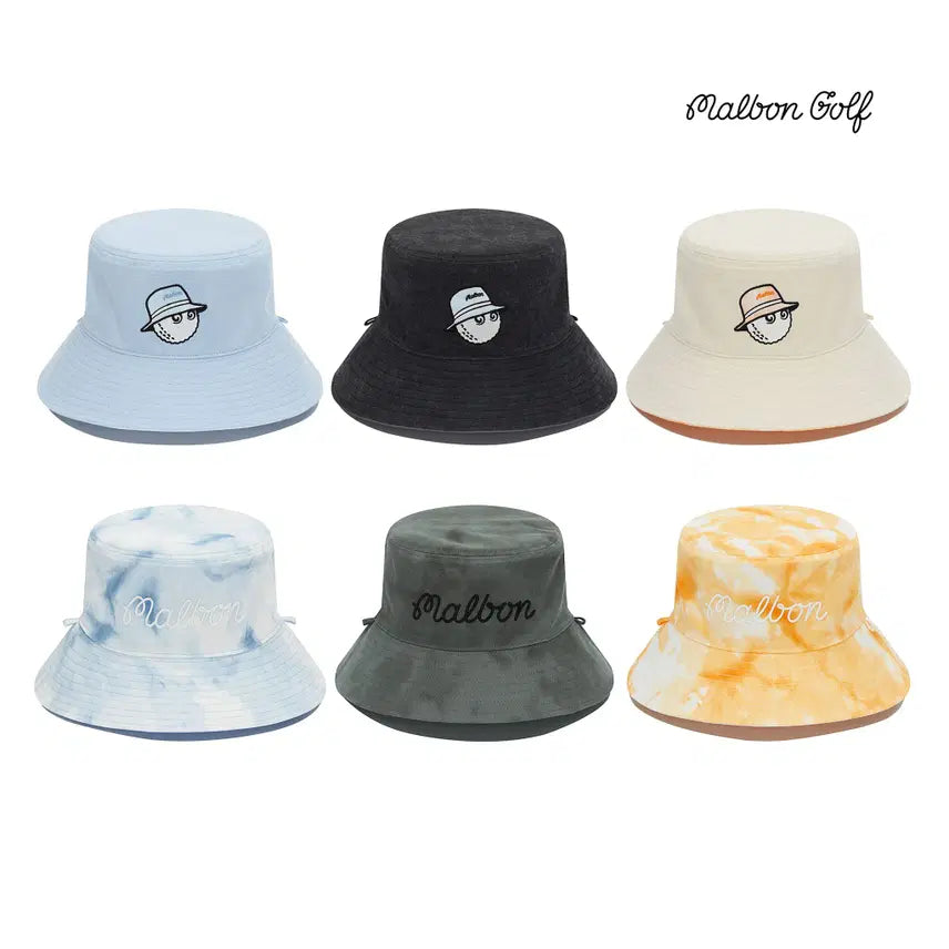 [BUNJANG] Malbon Unisex Reversible Bucket Hat / 말본 남녀공용 리버시블 버킷햇