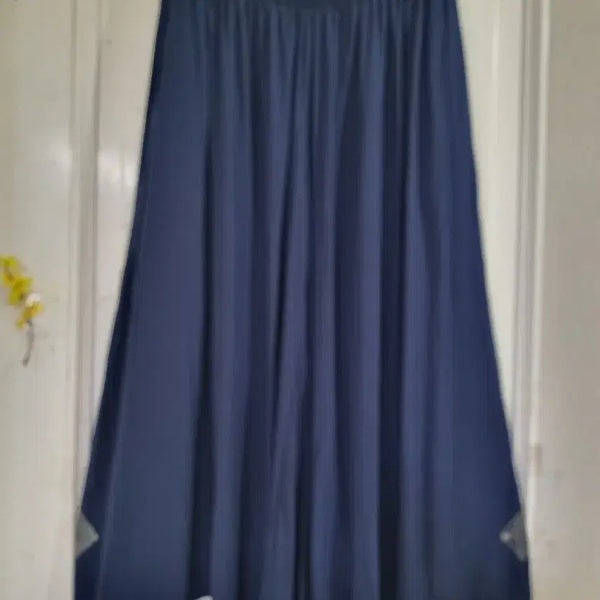 [BUNJANG] Women's Wide Rayon 100% Banding Skirt Pants / 여름 시원한 고급스러운 핏이이쁜  와이드  레이온 100 밴딩  치마바지