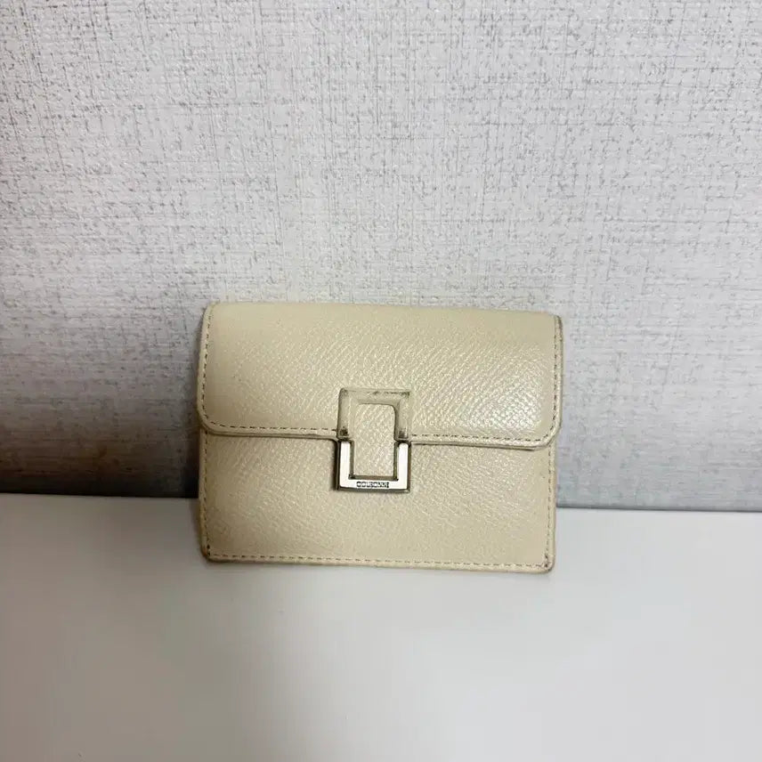 [BUNJANG] Couronne Card Holder Ivory / 쿠론 카드지갑 아이보리