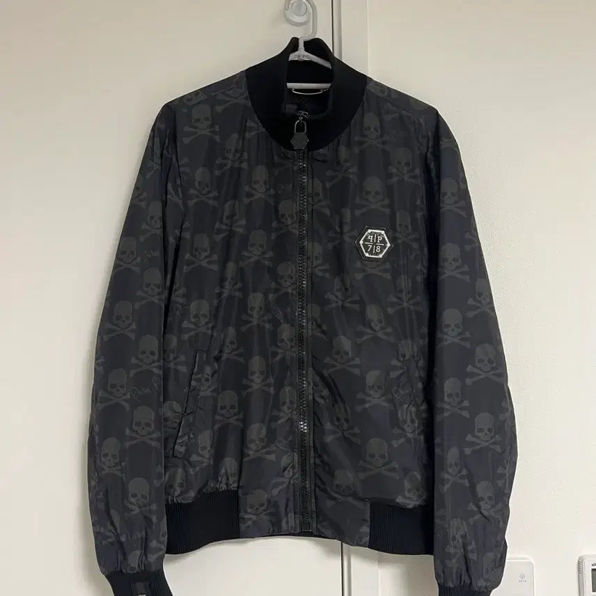 [BUNJANG] Philipp Plein Camo Blouson Bomber Jacket XL / [백화점판/정품] 필립플레인 블루종 봄버 자켓 XL(105)