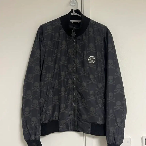 [BUNJANG] Philipp Plein Camo Blouson Bomber Jacket XL / [백화점판/정품] 필립플레인 블루종 봄버 자켓 XL(105)