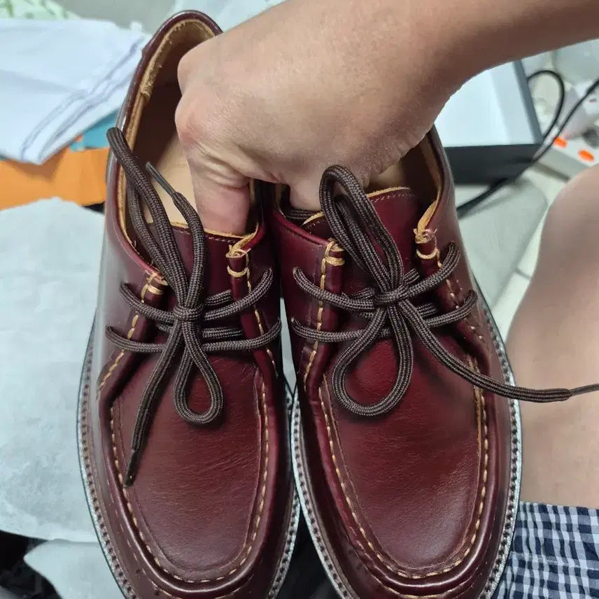 [BUNJANG] Kinch x Henry Cotton Brown Leather Loafers / 킨치 x 헨리코튼 260 Arc-836(a) 브라운
