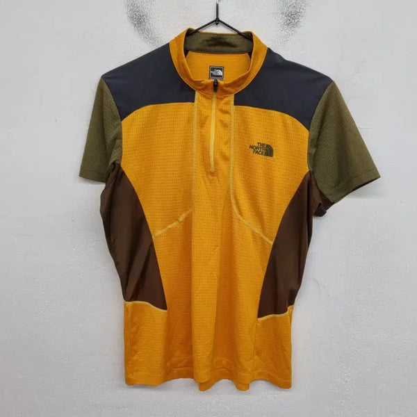 [BUNJANG] The North Face Women's Half-Zip T-Shirt (Size 66) / [여성66 size] 노스페이스 반집업 등산복 반팔티 티셔츠