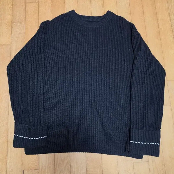 [BUNJANG] Maisonminde Knit Black L / 메종미네드 니트 L