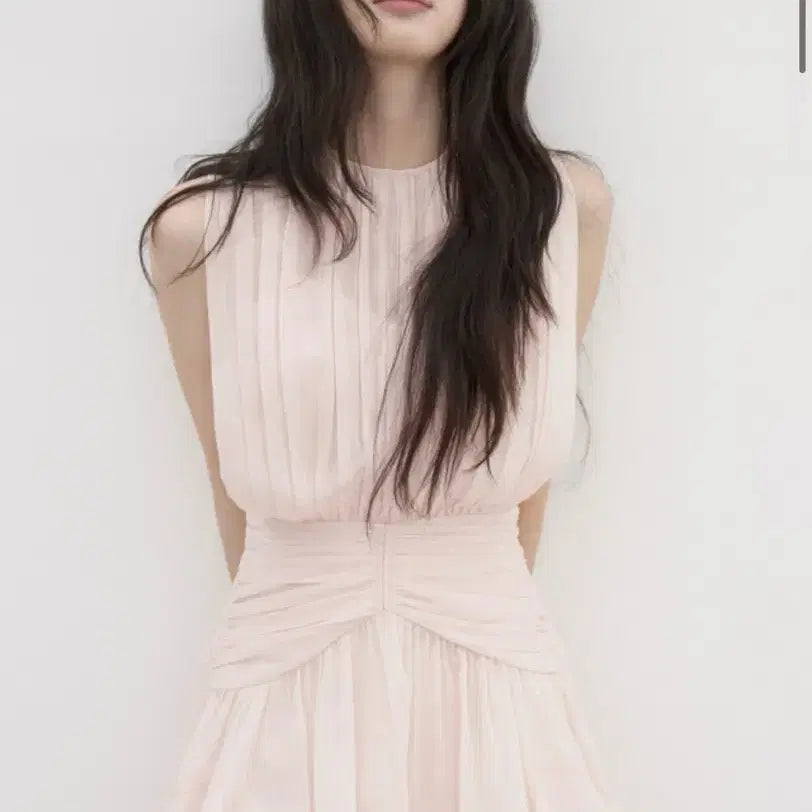 [BUNJANG] La Belle Blanc Diana One-Piece Dress M Pastel Pink / 라벨르블랑 다이애나 원피스 m