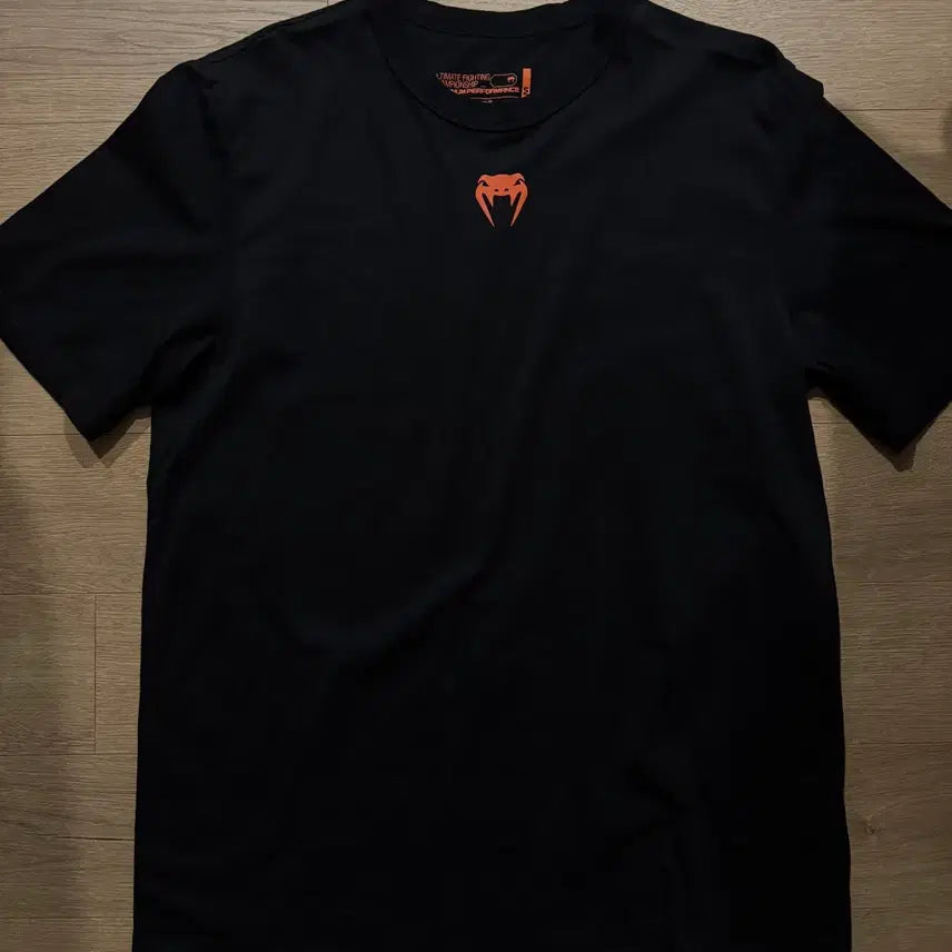 [BUNJANG] Venom UFC Official Fight Week T-Shirt Black/Orange / 베넘 UFC 오피셜 파이트위크 티셔츠