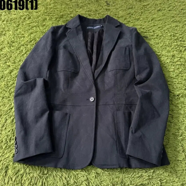 [BUNJANG] Polo Ralph Lauren Black Jacket (Size S) / 폴로 랄프로렌 블랙 자켓 S