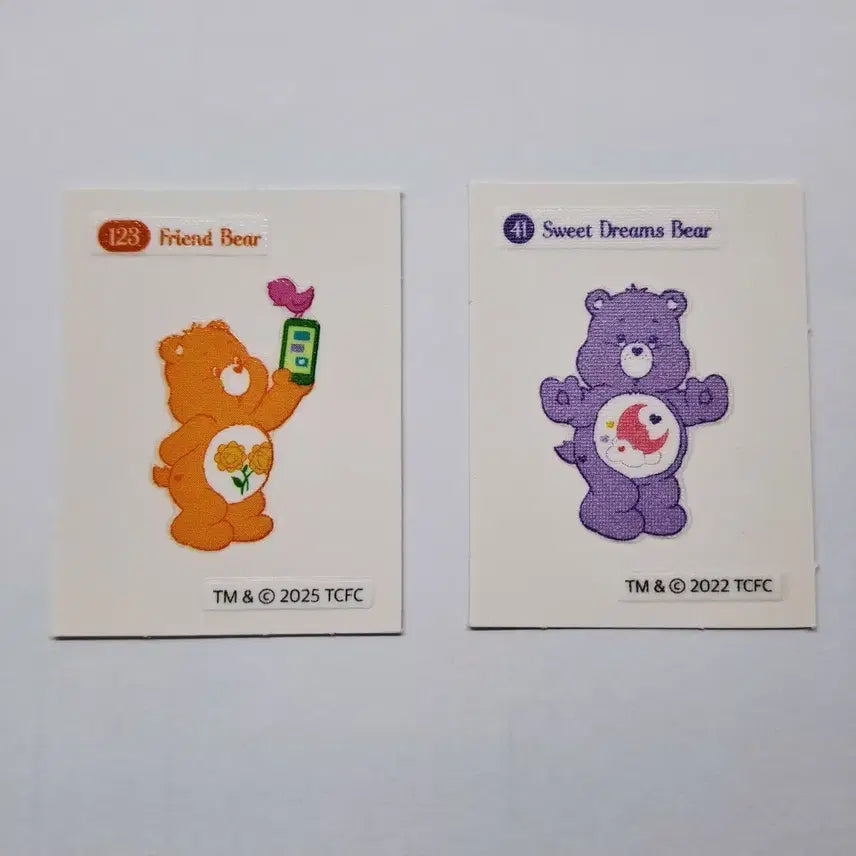 [BUNJANG] Care Bears Sticker Set / 케어베어 띠부씰