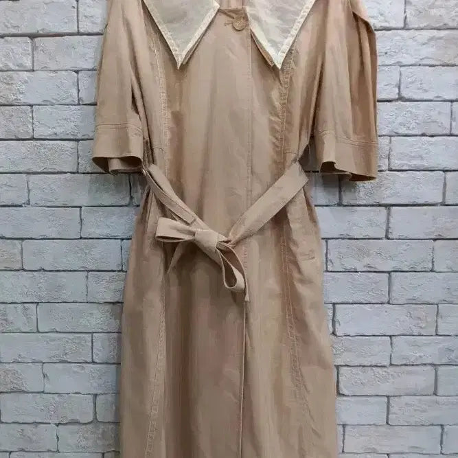 [BUNJANG] System (Hansem) Big Collar Shirt Dress / 시스템(한섬)빅카라셔츠원피스