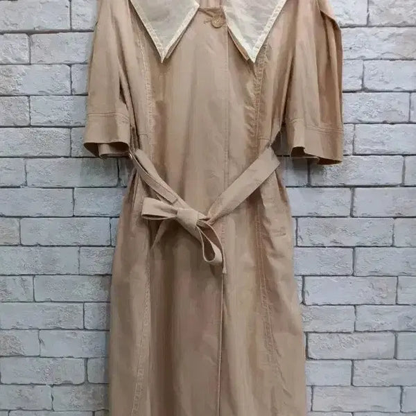 [BUNJANG] System (Hansem) Big Collar Shirt Dress / 시스템(한섬)빅카라셔츠원피스