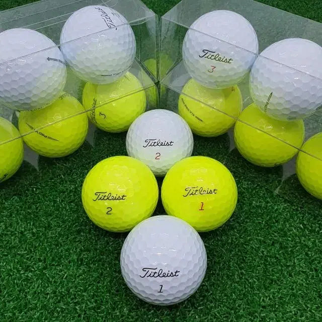 [BUNJANG] Titleist PRO V1 Used Golf Balls - 12 Pack / 타이틀리스트 PRO V1 로스트볼 12개.