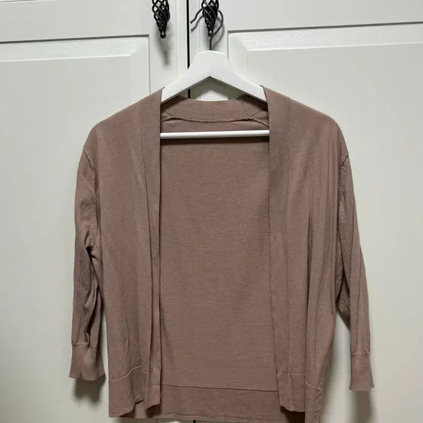 [BUNJANG] Muji 7-Sleeve Cardigan Size S / 무인양품 7부 가디건 S