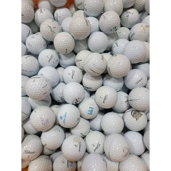 [BUNJANG] Titleist PRO V1/V1X B-Grade Practice Used Golf Balls (100 pcs) / 타이틀리스트 PRO V1V1X B급 연습용 로스트볼 100개.