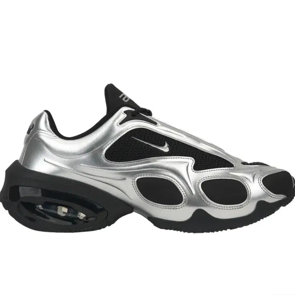 [BUNJANG] Nike Air Max Muse Black & Metallic Silver Shoes / 새상품 박스o / 나이키 에어맥스 뮤즈 블랙 앤 메탈릭 실버 240