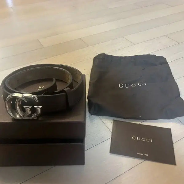 [BUNJANG] Gucci Genuine Leather Belt / 구찌 정품 벨트