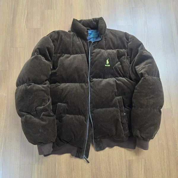 [BUNJANG] Polo Palace Corduroy Puffer Jacket Brown XL / (XL) 폴로 팔라스 코듀로이 패딩 브라운