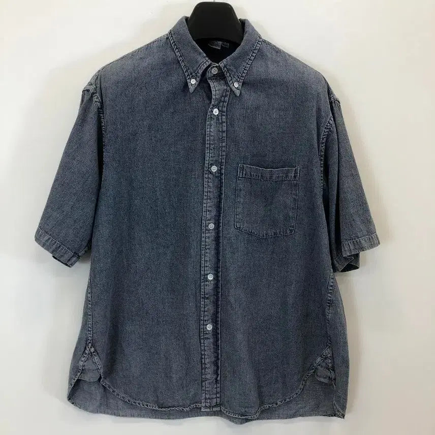 [BUNJANG] Partimento Stonewashed Short Sleeve Shirt L / 파르티멘토 스톤워싱 반팔셔츠 L